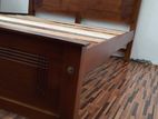 New Teak 72x60 Box Bed