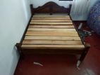 New Teak 72x60 Queen Arch Bed 002