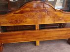 New Teak 72x60 Queen Arch Bed 007