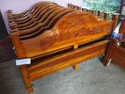 New Teak 72x60 Queen Arch Bed 013