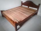 New Teak 72X60 Queen Arch Bed 124