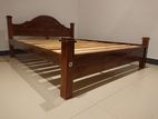 New Teak 72x60 Queen Arch Bed