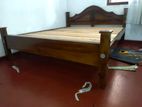 New Teak 72x60 Queen Arch Bed