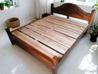 New Teak 72x60 Queen Arch Bed