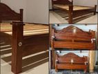 New Teak 72x60 Queen Arch Bed