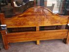 New Teak 72x60 Queen Arch Bed