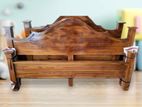 New Teak 72x60 Queen Arch Bed