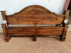 New Teak 72x60 Queen Arch Bed