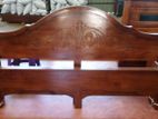 New Teak 72x60 Queen Arch Bed