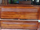 New Teak 72x60 Queen Box Bed 007