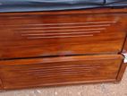 New Teak 72x60 Queen Box Bed