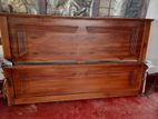 New Teak 72x60 Queen Box Bed