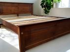 New Teak 72x60 Queen Box Bed