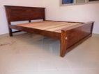 New Teak 72x60 Queen Box Bed