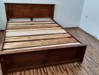 New teak 72x60 Queen Box Bed