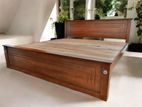 New Teak 72x60 Queen Box Bed