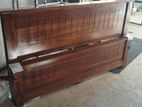 New Teak 72x60 Queen Box Bed