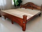 New Teak 72x72 King Arch Bed 006