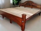 New Teak 72x72 King Arch Bed 007