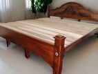 New Teak 72x72 King Arch Box Bed 010