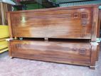 New Teak 72X72 King Box Bed - D002