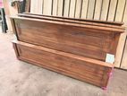 New Teak 72x72 King Box Bed