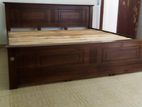 New Teak 72x72 King Box Bed