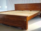 New Teak 72x72 King Box Bed