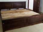 New Teak 72x72 King Box Bed