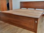 New Teak 72x72 King Box Bed