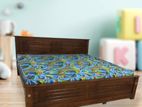 New Teak 72x72 King Box Bed With Arpico Hybrid Mattresses