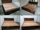 New Teak 75X72 Box Bed - C10