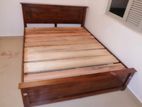 New Teak 78X72 Box Bed - C10