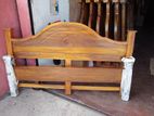 New Teak Arch Type Queen 6 x 5 Ft Full Bed