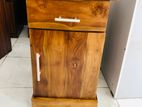 New Teak Bedside Cupboard