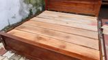 New Teak Box Bed 6ft/5ft