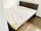 New Teak Box Bed And Spring Mattresses 6*5 Ft.