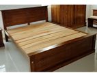 New Teak Box Bed Queen 72" X 60" / (6 5 ft) triple size
