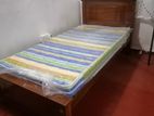 New Teak Box Bed with Double Layer Queented Cover 6 x 3 ft single