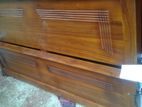 New Teak Box Bed with Hybrid Mattress 6x5