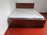 new teak box bed with spring mattress