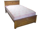 NEW TEAK BOX BED WITH SPRING MATTRESS
