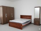 new teak box bed with spring mattress