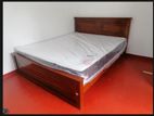 new teak box bed with spring mattress