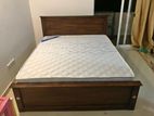 New Teak Box Bed with Spring Mattresses