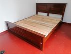 New Teak Box Type Bed ( 6 X 5FT ) Triple size 72" 60" QUEEN