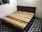 New Teak Box Type Bed 6x6 ft Size King (72"x72" ) A