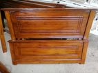 New Teak Box Type Double Size Full Bed 72" x 48" / 6 4 ft