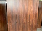 New (Teak Colour ) 3D Hanging Melamine Wardrobes