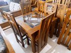 New Teak Dining Table and Chair